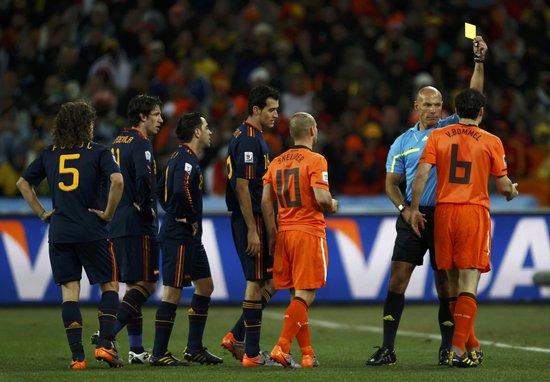 2014世界杯荷兰狂屠西班牙